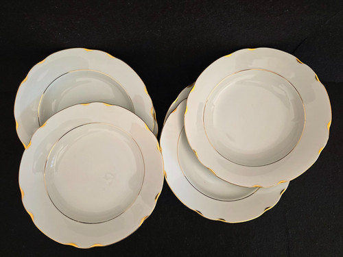 Vintage piatti fondi - vintage,