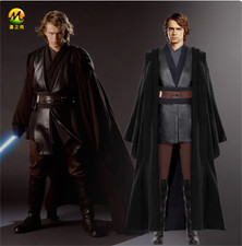  Costume cosplay Anakin Skywalker Star Wars Halloween oggetti di scena costume adulto