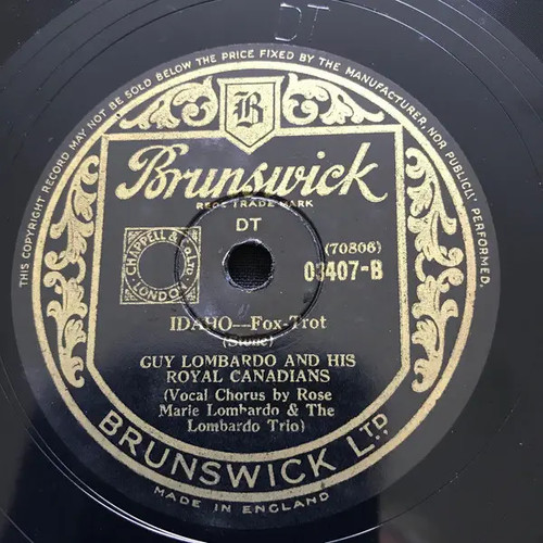 Schellack inch brunswick - 12,