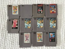 11 giochi Nintendo NES SOLO PEZZI DI RICAMBIO