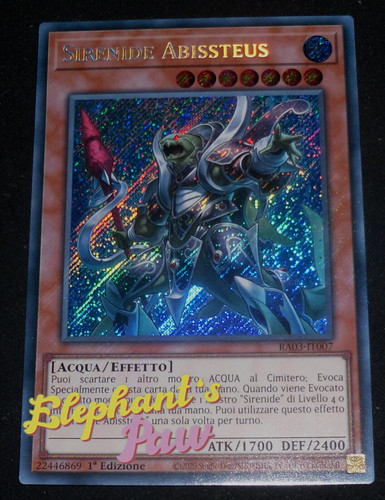 Yugioh sirenide abissteus - -,