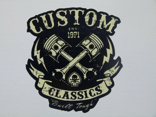 Adesivo personalizzato moto