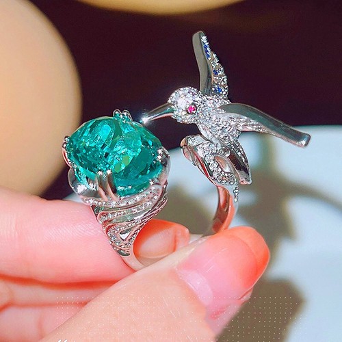 Anello argento nuovo colibrì - anello,