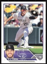 2023 Topps #63 C.J. Cron   -