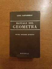 MANUALE DEL GEOMETRA  - HOEPLI 1956