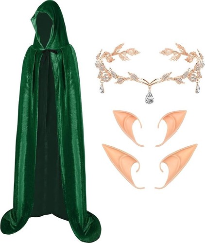 Costume elfo verde adulto - costume,