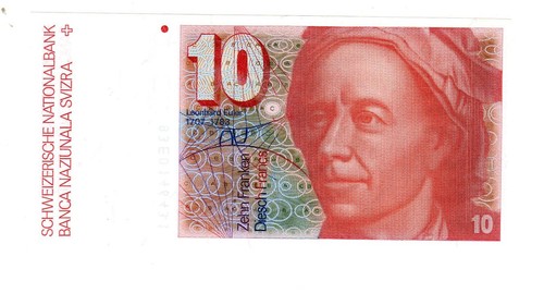Svizzera switzerland banconota - svizzera,