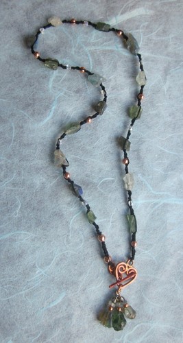 Collana gemme grezze - grezze, nero