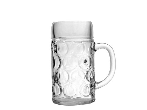 Bicchieri vetro birra con - bicchieri,