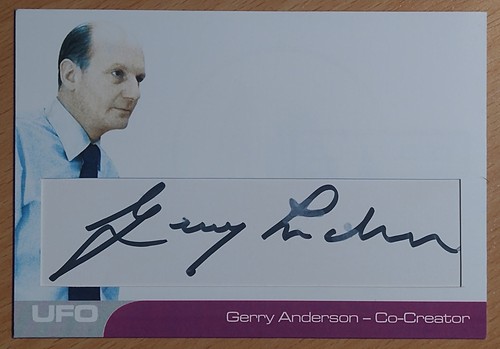 Ufo series cut - series, autograph