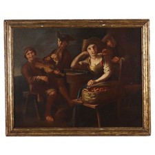 Quadro Antico Dipinto Firmato
