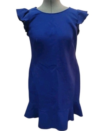 Emilio pucci blue ruffle dress - emilio,