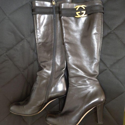 Gucci stivali tacco incastro - tacco,