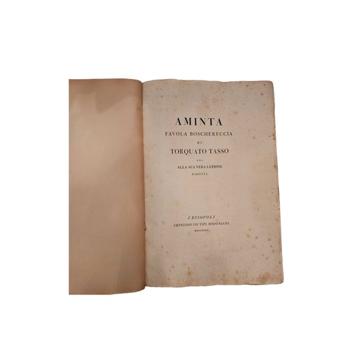 Aminta favola boschereccia - , di