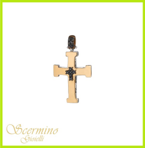 Pendente croce uomo oro - pendente,