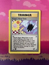 Pokemon Card Koga's Ninja