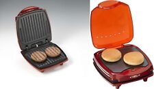 ARIETE 185 HAMBURGER MAKER, Piastra antiaderente per fare hamburger e panini