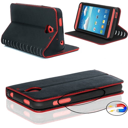 Etui folio housse avec film - folio,