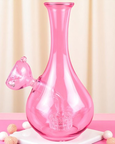 Carino bong rosa - rosa, acqua