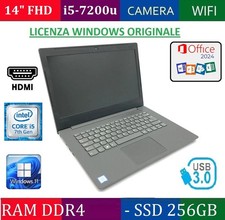 14" FHD NOTEBOOK i5 7200 RAM