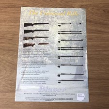 GUNS95 MAGAZINE ADVERT 12X9 BLASER R93 – THE UNIVERSAL RIFLE