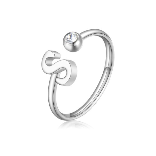 Sagapo anello lettera - sagapo, s