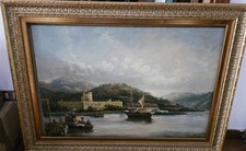 Quadro antico olio tela - quadro,