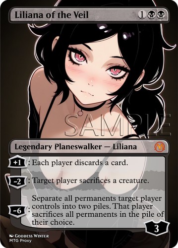 Mtg liliana del velo - liliana,