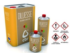 DILUESSE DILUENTE SOLVENTE SINTETICO TIPO TEK 1 E 5 LITRI CHIMICA CBR