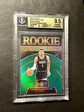 2023-24 Select Rookie Revolution Green Victor Wembanyama #9 BGS 9.5 POP 1!