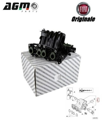 Collettore aspirazione - collettore,
