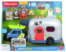 Fisher-Price Little People Playset Campeggio Avventura con Luci e Suoni - NUOVO