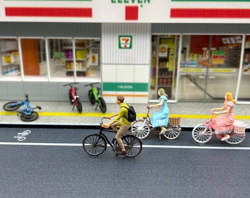 Figurine miniatura ciclista - figurine,
