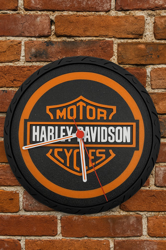 Orologio parete stile - 3d,