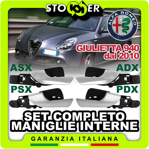 Kit completo maniglie interne - kit,