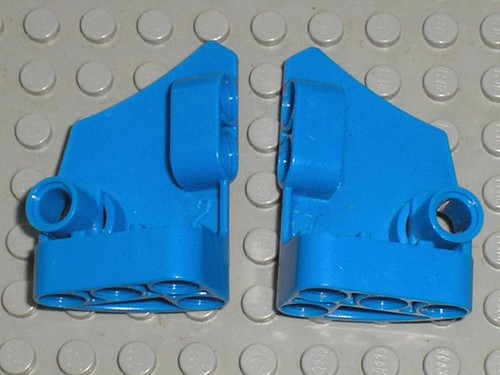 Lego technic blue - blue, panel