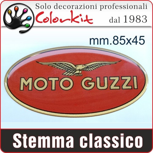 Coppia adesivi moto - coppia, guzzi