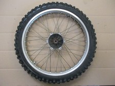 Roue avant avec pneu cross