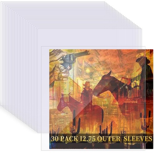 Plastic outer sleeves - 30,