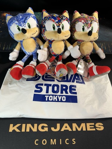 Set peluche sonic sanei - di, 3]