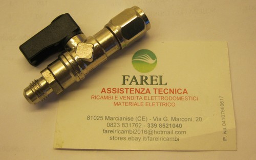 Rubinetto per bombola freon - bombola,