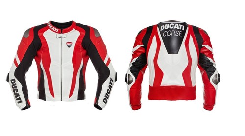 Ducati giacca pelle biker - giacca,