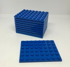 LEGO: Lotto 10x Targhetta 6x8