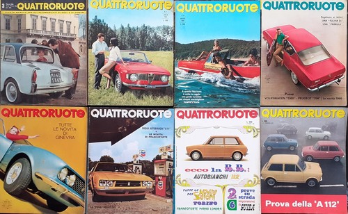 Otto riviste quattroruote - otto, anni