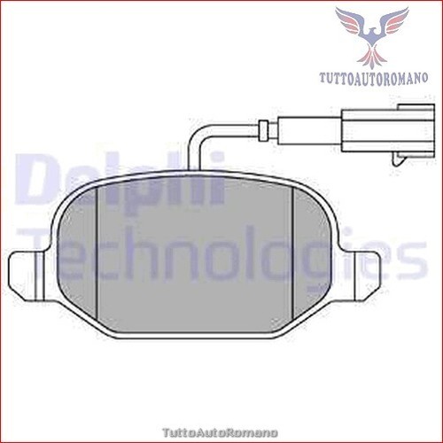 Lp2300 kit pastiglie - pastiglie, pattini