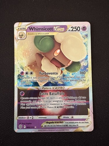 Carte pokémon whimsicott v - pokémon,