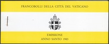 Vaticano 1983 Libretto emesso