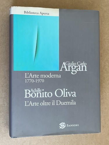 Giulio argan arte moderna - giulio,