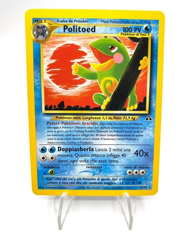 Carta pokémon politoed 75 - pokémon, 27/75
