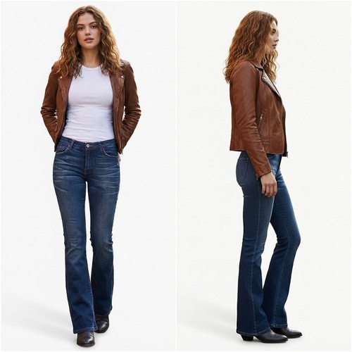 Jeans donna zampa - da,